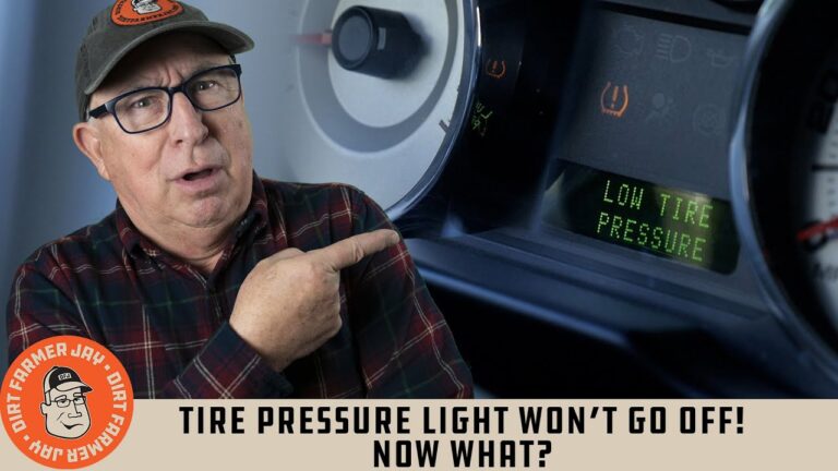 Tire Pressure Light Won’t Reset