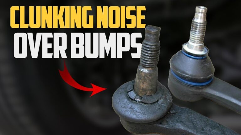 Clunking Sound When Going Over Bumps