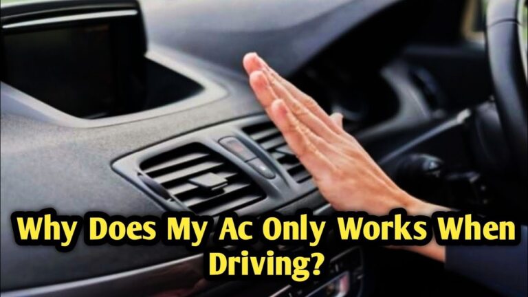 AC Works Only While Driving