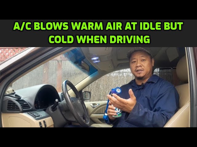 Car AC Blows Warm Air At Idle