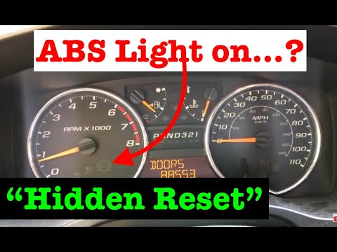 How To Fix Abs Light On Car Without A Scanner