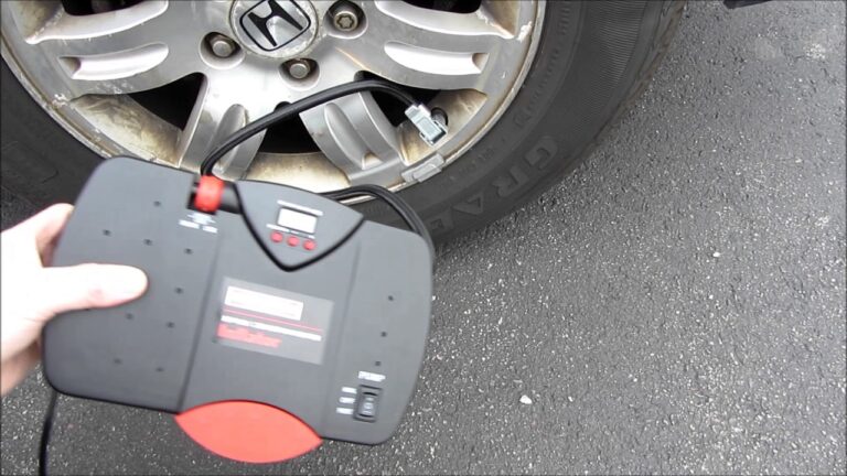 How To Use Craftsman Tire Inflator