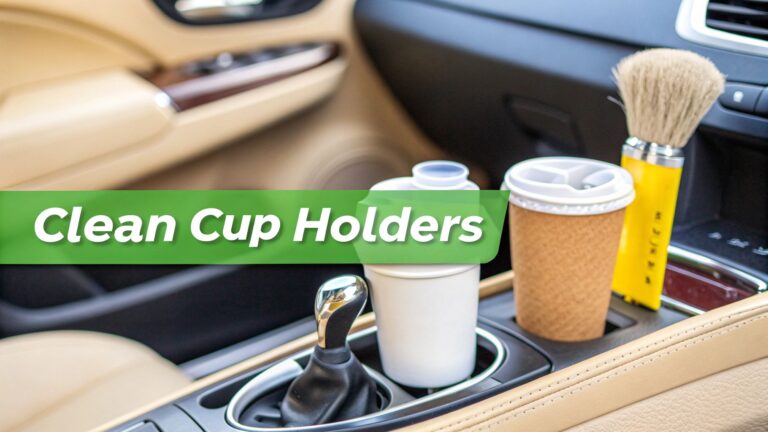 Best Way To Clean Car Cup Holders