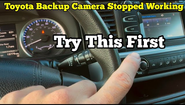Backup Camera Not Working: Quick Fixes And Troubleshooting