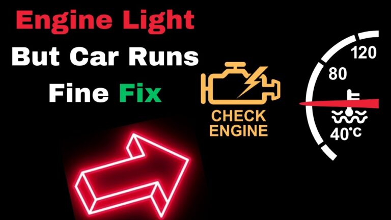 Check Engine Light On But Car Runs Fine