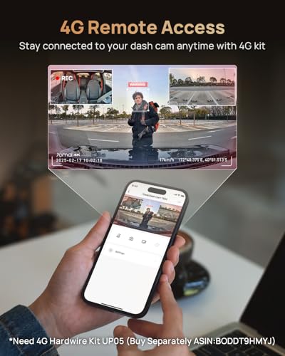 70Mai Dash Cam 4K T800 Review