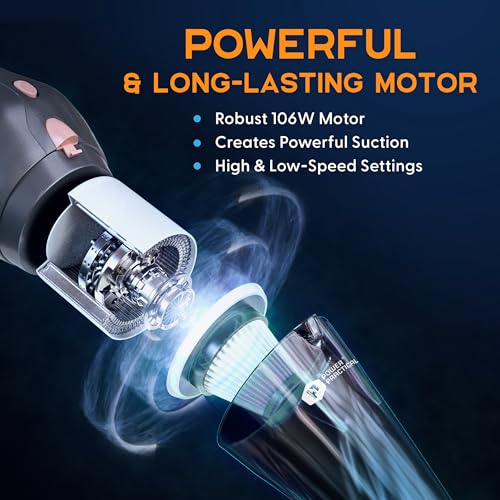 Best Car Vacuum With Dust Bin