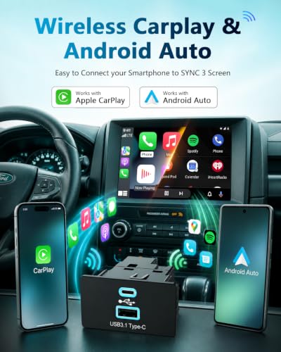 Best Wireless Carplay Adapter For Ford Sync 3