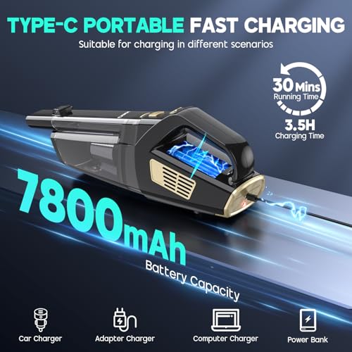 Best Car Vacuum Cleaner Strong Suction