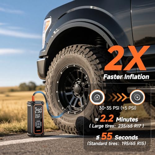 Best Rechargeable Portable Tire Inflator