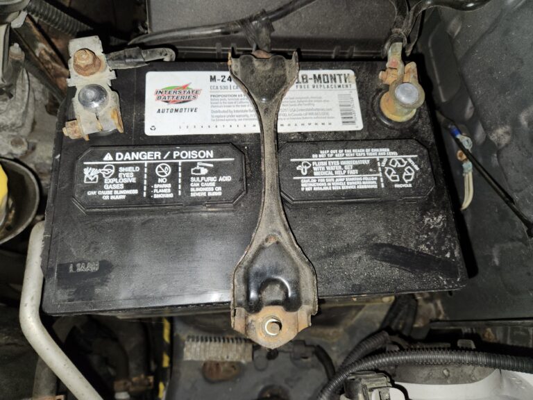 Positive And Negative Car Battery
