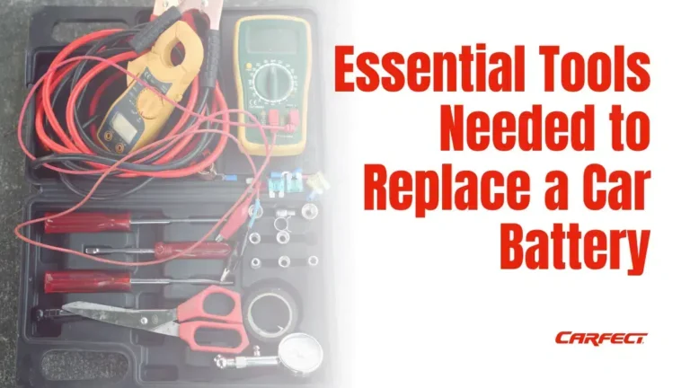 Tools Needed To Replace A Car Battery