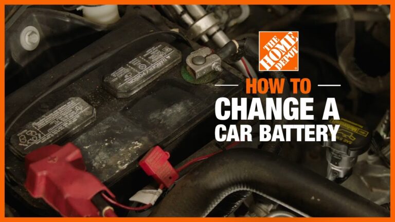 How To Change A Car Battery